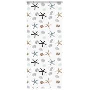 vidaXL Duschrullgardin med kassett 90x240 cm tyg bredd 86 cm