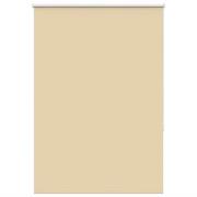 vidaXL Rullgardin mörkläggningsbeige 110x150 cm tyg bredd 105,7 cm
