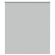 vidaXL Rullgardin mörkläggning ljusgrå 130x175 cm tyg bredd 126,6 cm
