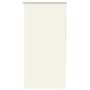 vidaXL Rullgardin mörkläggning naturvit 80x150 cm tyg bredd 75,7 cm