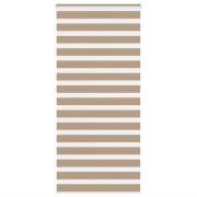 vidaXL Rullgardin zebra 95x230 cm tyg bredd 90,9 cm polyester