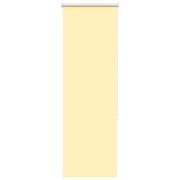 vidaXL Rullgardin mörkläggningsgul 45x150 cm tygbredd 40,7 cm