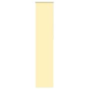 vidaXL Rullgardin mörkläggningsgul 60x230 cm tygbredd 55,7 cm