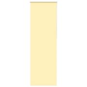 vidaXL Rullgardin mörkläggningsgul 65x210 cm tyg bredd 60,7 cm