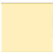 vidaXL Rullgardin mörkläggningsgul 160x130 cm tyg bredd 156,6 cm