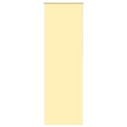 vidaXL Rullgardin mörkläggningsgul 65x230 cm tygbredd 60,7 cm