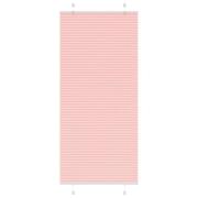 vidaXL Plisserad persienn rosa 100x200 cm tyg bredd 99,4 cm polyester