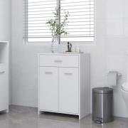 vidaXL Badrumsskåp vit 60x33x80 cm konstruerat trä
