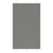 vidaXL Plisserad persienn antracit 115x200 cm tyg bredd 114,4 cm