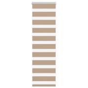 vidaXL Rullgardin zebra 45x100 cm tyg bredd 40,9 cm polyester