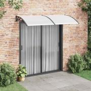 vidaXL Entrétak svart 200x100 cm PC