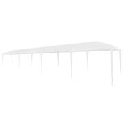 vidaXL Partytält PE 3x12 m vit