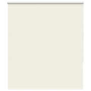 vidaXL Rullgardin mörkläggning naturvit 130x150 cm tygbredd 126,6 cm