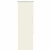 vidaXL Rullgardin mörkläggning naturvit 40x175 cm tyg bredd 35,7 cm