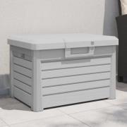 vidaXL Dynbox grå 73x50,5x46,5 cm polypropen