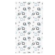 vidaXL Rullgardin för dusch 120x240 cm tyg bredd 116 cm
