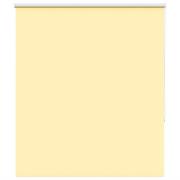 vidaXL Rullgardin mörkläggningsgul 130x130 cm tyg bredd 126,6 cm
