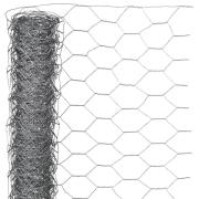 Nature Ståltrådsnät hexagonalt 1x10 m 25 mm galvaniserat stål