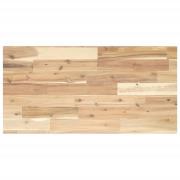 vidaXL Bänkskiva för badrum obehandlad 80x40x2 cm massivt akaciaträ