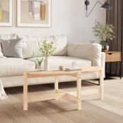 vidaXL Soffbord 118x63x45 cm massiv furu