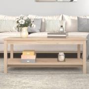 vidaXL Soffbord 110x55x45 cm massiv furu