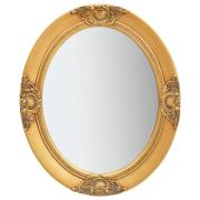 vidaXL Väggspegel barockstil 50x60 cm guld