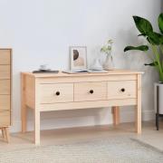 vidaXL Soffbord 102x49x55 cm massiv furu