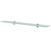 vidaXL Svävande hylla glas 80x20 cm 8 mm