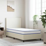 vidaXL Madrass med memoryskum 200 x 90 x 17 cm