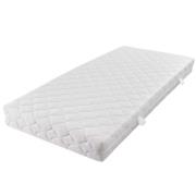 vidaXL Madrass med tvättbart överdrag 200 x 180 x 17 cm H3