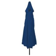 vidaXL Trädgårdsparasol ø395x245 cm Azure Blå
