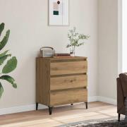 vidaXL Byrå ek 60x35x70 cm konstruerat trä