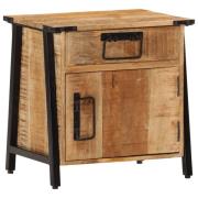 vidaXL Sängbord 40x30x42 cm massivt mangoträ