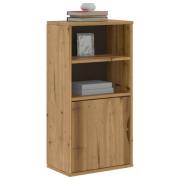 vidaXL Sidoskåp ODDA 40x24x79 cm massivt trä furu