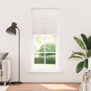 vidaXL Plisségardin 80 x 200 cm vit