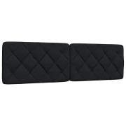 vidaXL Dyna till huvudgavel svart 180 cm tyg