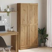 vidaXL Högskåp artisan ek 82,5x30,5x185 cm konstruerat trä