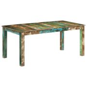 vidaXL Matbord 180x90x76 cm massivt återvunnet trä
