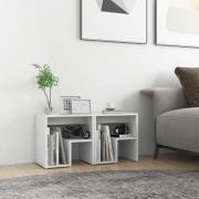 vidaXL Sängbord 2 st vit 40x30x40 cm konstruerat trä