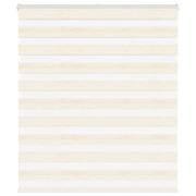 vidaXL Rullgardin zebra 135x100 cm tyg bredd 130,9 cm polyester