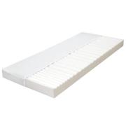 vidaXL Madrass 180x200 cm 7 zoner PU-skum 10 cm H2 H3