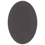 vidaXL Matta "HUARTE" Antracit 120x170 cm Oval