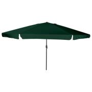 vidaXL Trädgårdsparasol ø395x245 cm Grön