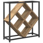vidaXL Vinställ Artisan Ek 51x18x52,5 cm Konstruerat trä