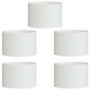 vidaXL Vita Keramiska Krukor Vit Keramik 30 cm diameter