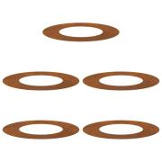 vidaXL Corten Stål Planter Corten stål Mellan Dekorativa Insatser