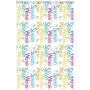 vidaXL Duschrullgardin med kassett 150x240 cm tygbredd 146 cm