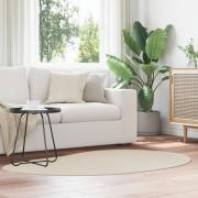 vidaXL Områdesmatta Beige 120x170 cm Polyester Halkfri