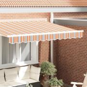 vidaXL Markis Valance för 2.5 m Ram Multicolor 2.3x0.2 m