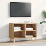vidaXL TV-bänk artisan ek 69,5x30x50 cm av konstruerat trä